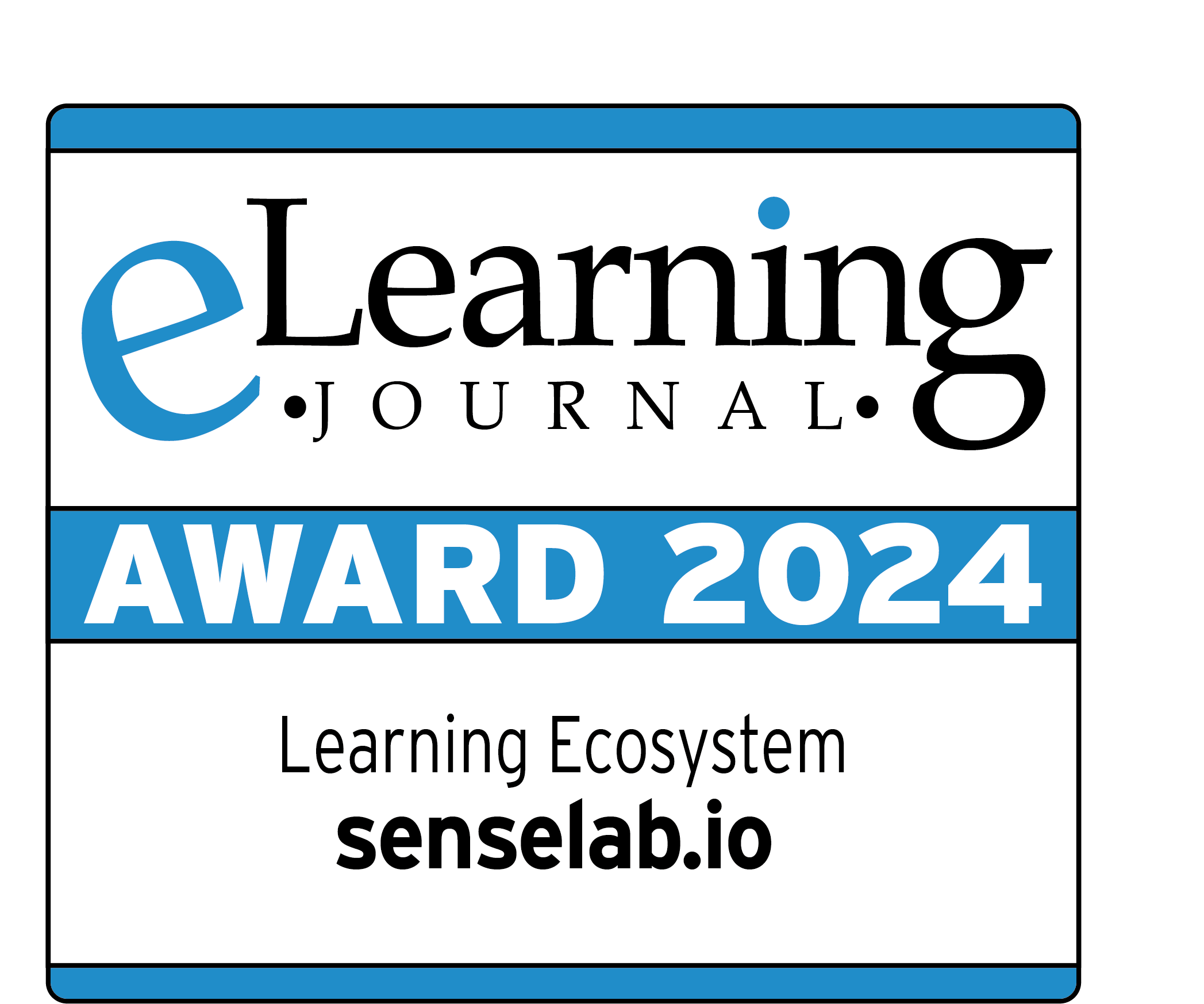 eLJ_AWARD2024_Learning_Ecosystem_senselab